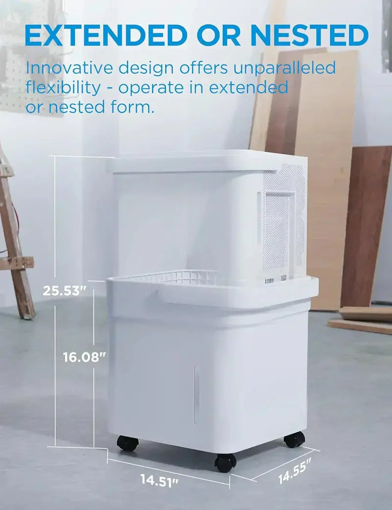 Midea Cube 35-Pint Dehumidifier – For Basements & Large Rooms up to 3,500 Sq. Ft.
