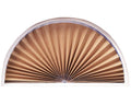 Redi Shade Original Natural Light Blocking Fabric Arch Pleated Shade - 72 in. W x 36 in. L