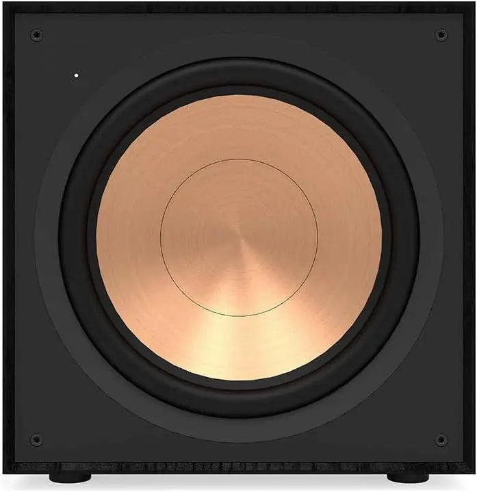 Reference R-121SW 12-Inch Front-Firing Subwoofer – Spun-Copper Polymer Woofer, All-Digital Amplifier & Deep Bass Response (Black)