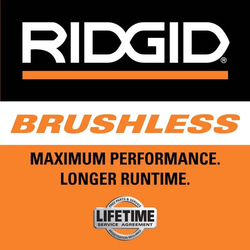 RIDGID 18V Brushless 130 MPH 510 CFM Cordless Battery Leaf Blower (Tool Only) R01601B