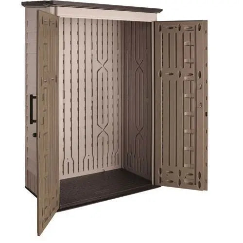 Rubbermaid 52-Cubic-Foot Lockable Outdoor Storage Shed – Weather-Resistant Construction
