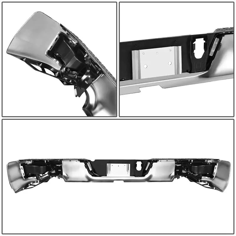 Ram 1500 & 1500 Classic Rear Bumper – Dual Exhaust Cutouts (2011–2018, 2019–2023)