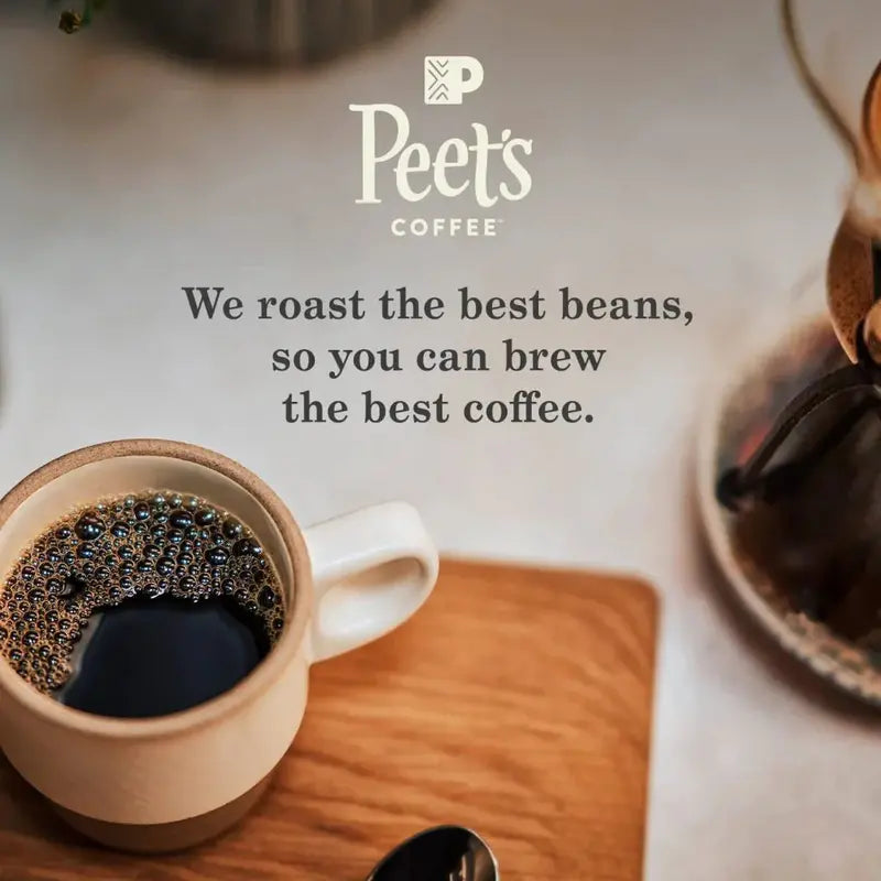 Peet's Major Dickason's Blend Dark Roast K-Cup Pods – Bold, Smoky, Full-Bodied Flavor