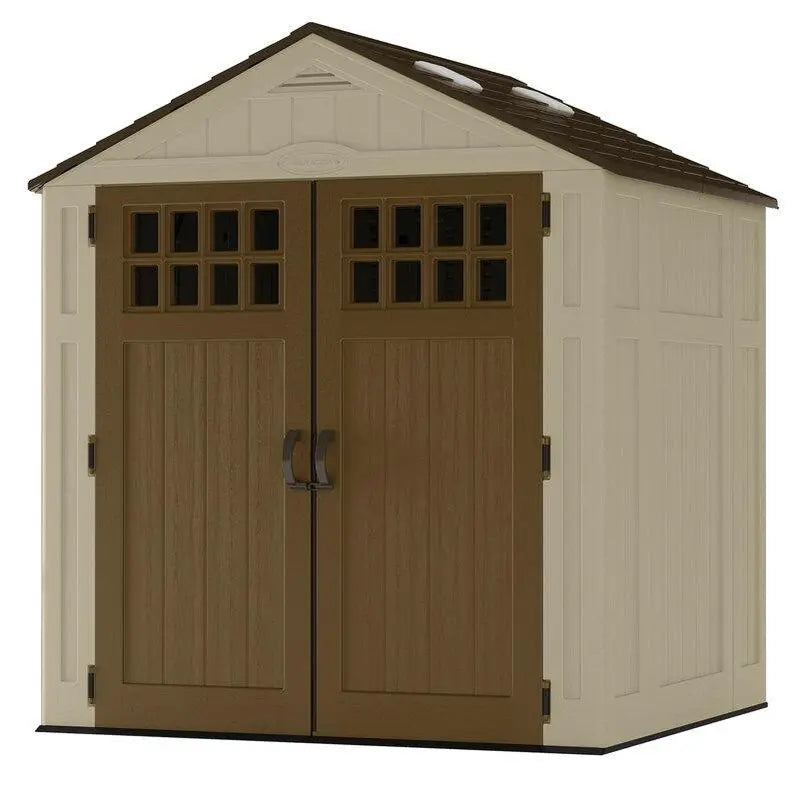 Resin Storage Shed – 6'3″ W × 5'6″ D Weather-Resistant Design