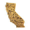 Totally Bamboo California Destination Cutting Serving Board