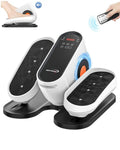 HJDFGSS Electric & Manual Under Desk Elliptical Exerciser with Auto/Manual Modes, Intelligent Control Panel, Quiet Operation, Non-Slip Pedals