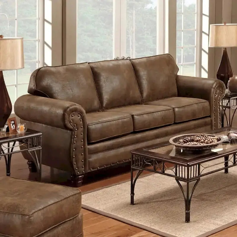 Sedona Modern Upholstered Sofa with Clean Lines and Comfortable Seating