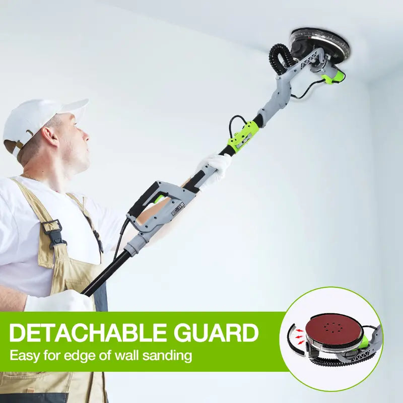 WORKPRO 720W Vacuum-Ready Drywall Sander – Dust-Reducing Electric Sanding System