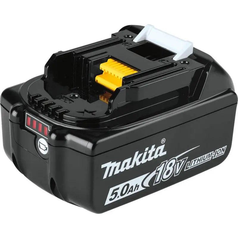 Makita 18V LXT Starter Kit — 5.0Ah Battery, Rapid Charger & Brushless Angle Grinder Combo