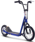 Groove-350 Electric Scooter, 36V 350W, Big Wheel, Lithium Battery, Blue