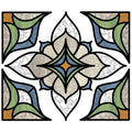 Stained Glass Window Decal (Set of 2) Lark Manor
