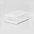 Small Stackable Slide Out Drawer White - Brightroom