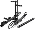 Young Electric 2-Bike Rack Mate R with Ramp for 2″ Receiver, 200 Lbs Capacity, Fits E-Bikes & Fat Tires