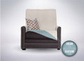 Sofa Shield Patented Chair Slipcover, Reversible Tear Resistant Soft Quilted Microfiber, 23 Seat Width, Durable Furniture Stain Protector with Straps