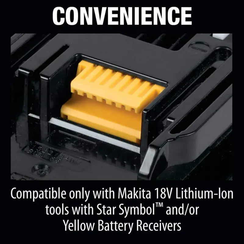 Makita 18V LXT Starter Kit — 5.0Ah Battery, Rapid Charger & Brushless Angle Grinder Combo