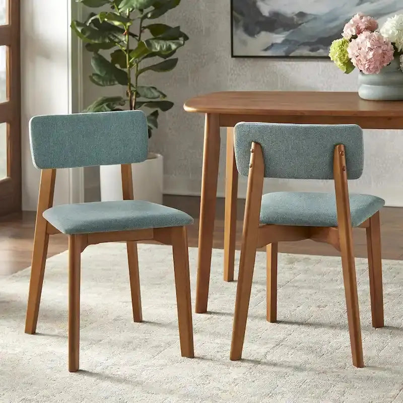 Solid Wood 4-Piece Dining Set Featuring Clean-Line Modern Design