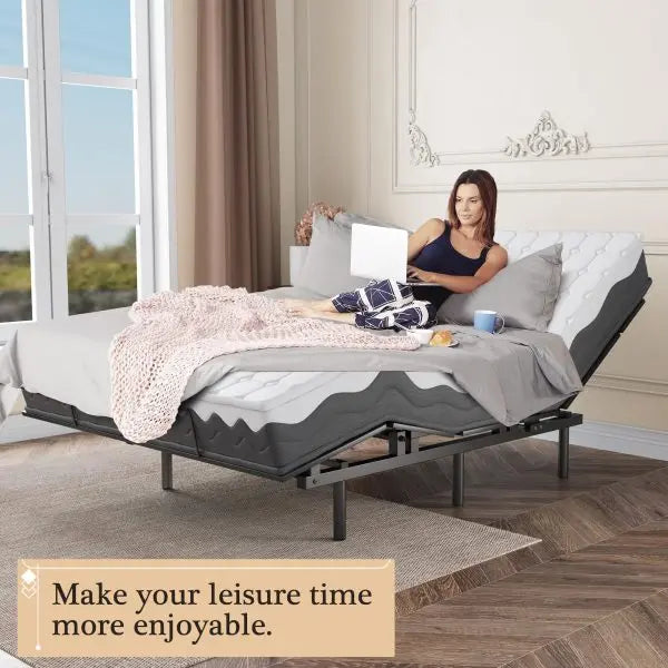 Motorized Adjustable Bed Frame – Full Size with Zero Gravity, Memory Settings & Wireless Remote
