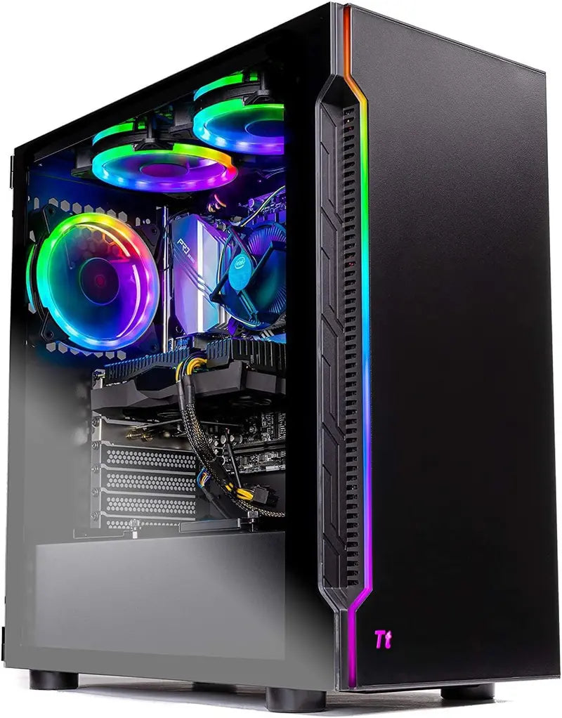 Shadow Gaming Desktop – Intel Core i7-13700F, NVIDIA RTX 4060, 16GB DDR4, 1TB NVMe SSD, 360mm AIO, Windows 11