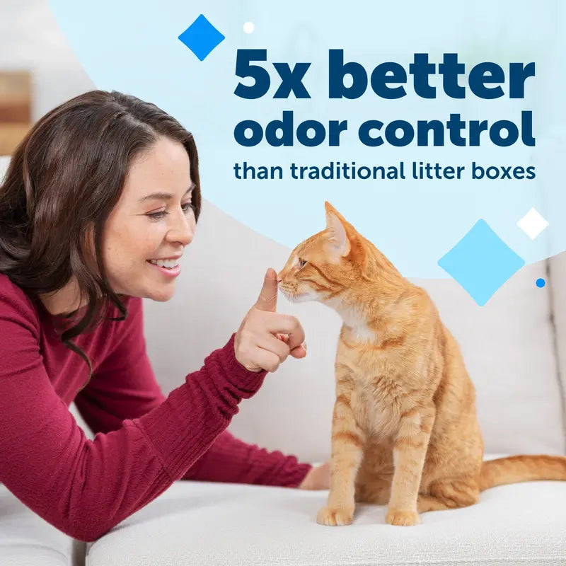 PetSafe ScoopFree Complete Replacement Lavender Scented Crystal Litter Tray, 3-Pack  Easy Cleanup with Disposable Tray  Includes Leak Protection and Low Tracking Litter