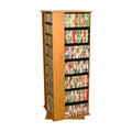 Venture Horizon Grande Media Tower – Rotating Walnut-Finish Entertainment Center