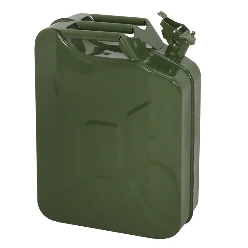 ZENY Jerry Can 5 Gallon Fuel Steel Tank NATO Style Extension Spout Gasoline Storage, 5 Pieces