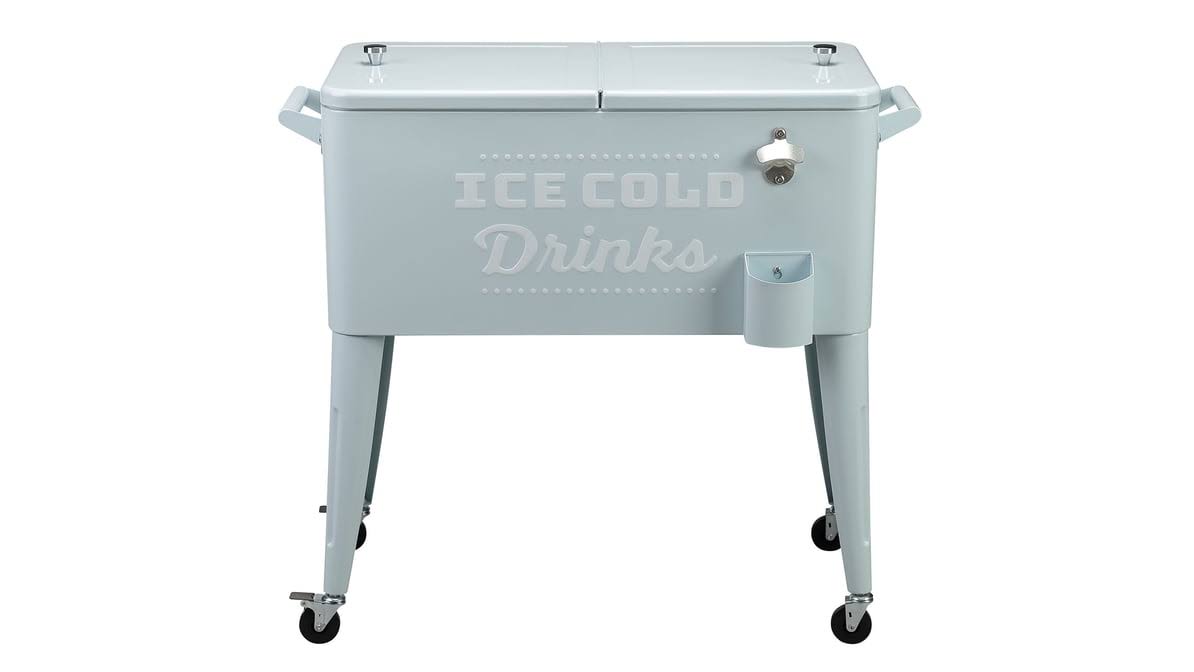 Red Shed 80 qt. Patio Cooler, Light Blue