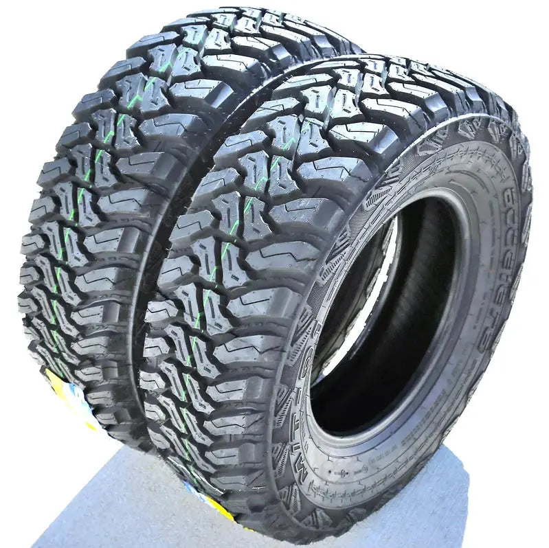 Pair of Accelera M/T-01 LT235/75R15 Mud-Terrain Tires – Load Range C, 6-Ply