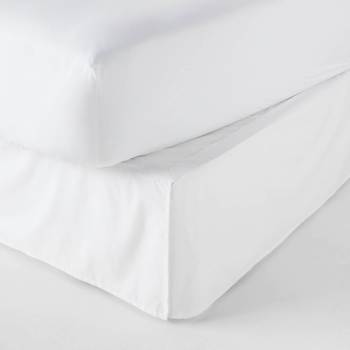 Solid Bedskirt - Room Essentials, Size: Twin, White