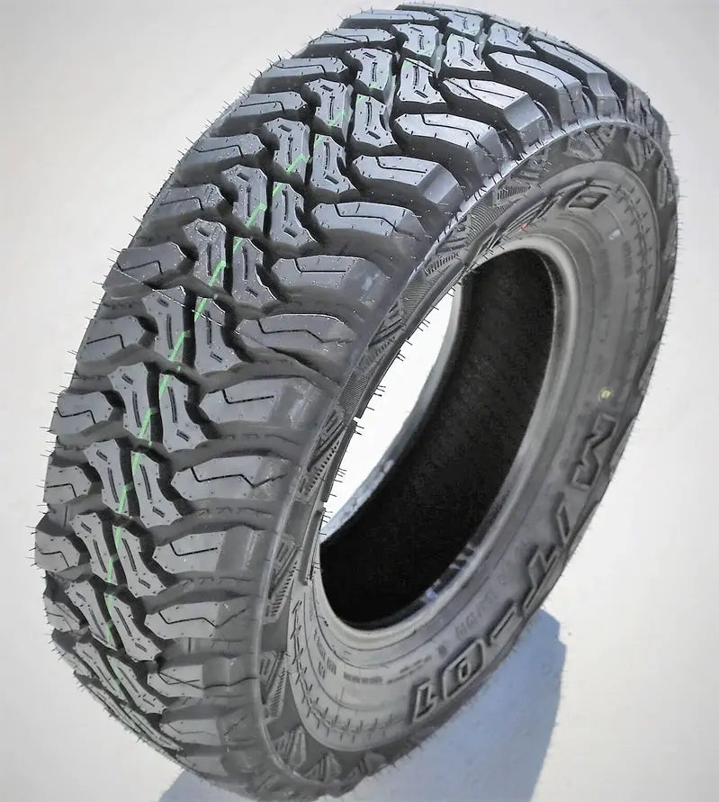 Pair of Accelera M/T-01 LT235/75R15 Mud-Terrain Tires – Load Range C, 6-Ply