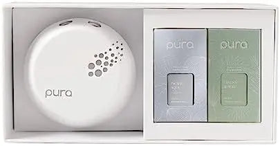 Pura V3 Smart Home Fragrance Diffuser Set – Linens & Surf, Pacific Aqua – Bedroom & Living Room Aroma