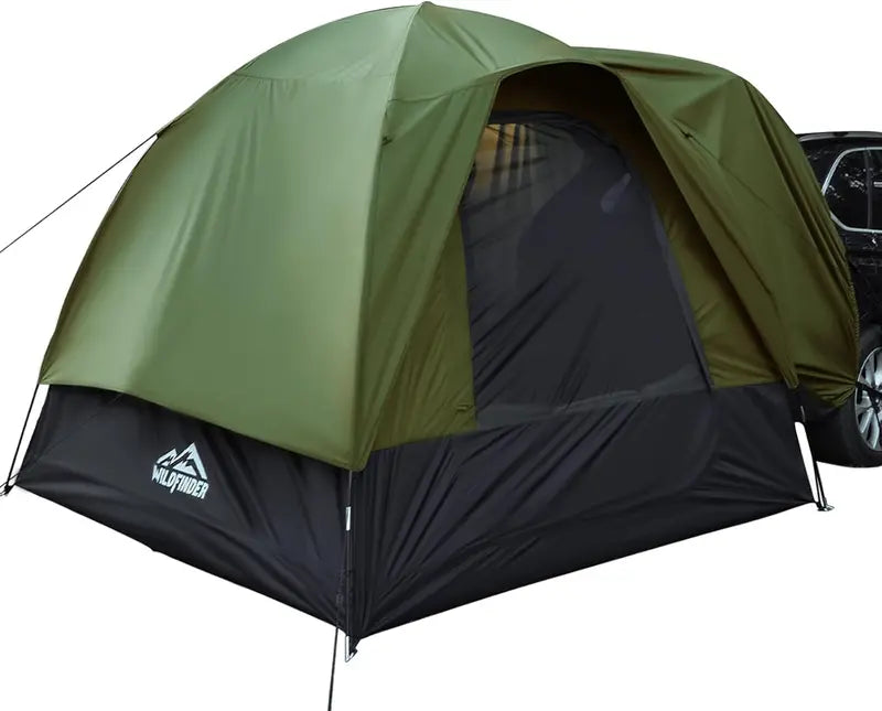 Waterproof SUV Car Tent – PU3000mm Double-Layer Design, Tailgate-Compatible, Includes Storage Bag & Rainfly