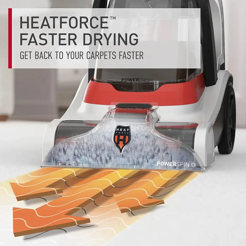 Hoover PowerDash Pet+ Carpet Cleaner – Compact Deep-Cleaning Machine for Pet Hair & Stains