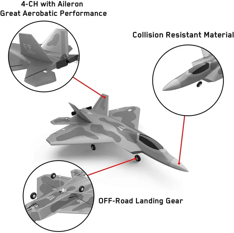 Peace Fighter Remote Controlled Plane