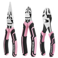 WORKPRO 3-Piece Pliers Set – Needle-Nose, Diagonal, and Slip-Joint