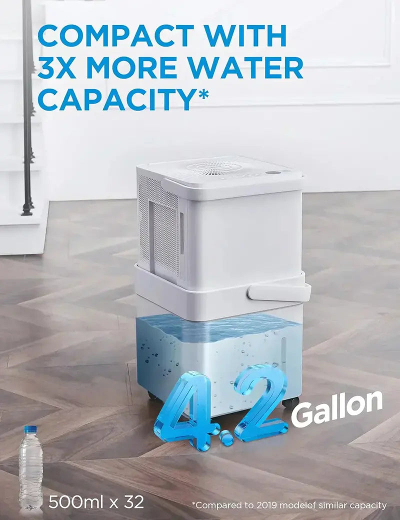 Midea Cube 35-Pint Dehumidifier – For Basements & Large Rooms up to 3,500 Sq. Ft.