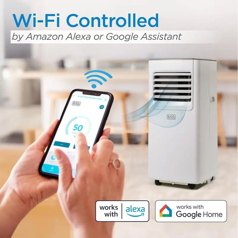 Portable Smart Air Conditioner – Dual Cooling & Heating (14,000W/12,000W), Covers Up to 700 Sq Ft