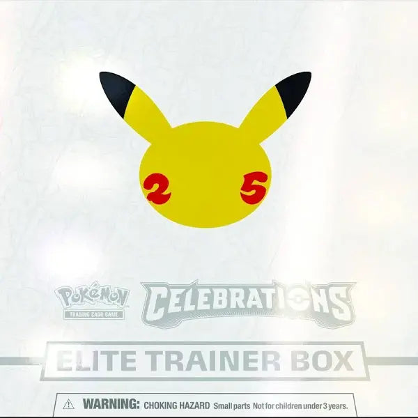Pokémon Celebrations Elite Trainer Box – 10 Booster Packs, Foil Greninja Card, 65 Sleeves & Energy Cards Included
