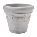 Sol 72 Outdoor Dekland Resin Pot Planter, Size: 11 inch H x 12.5 inch W x 12.5 inch D, Red