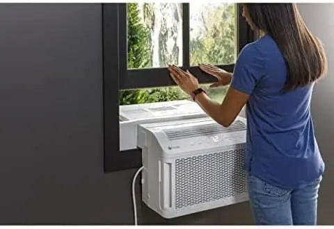 PHNT10CC Clearview Inverter Window AC – 10,300 BTU, Full-View Design for Medium Rooms (up to 450 sq ft), Energy-Efficient & Quiet Operation, White