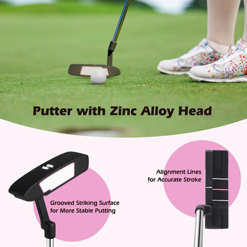 Women's Full 11-Piece Golf Set – Right-Handed Starter Kit with Oversized 460cc Driver