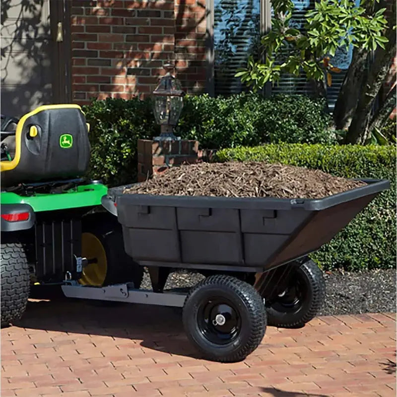 Poly Swivel Dump Cart – 12.5 Cu. Ft. Capacity, 1000 lb Load Rating