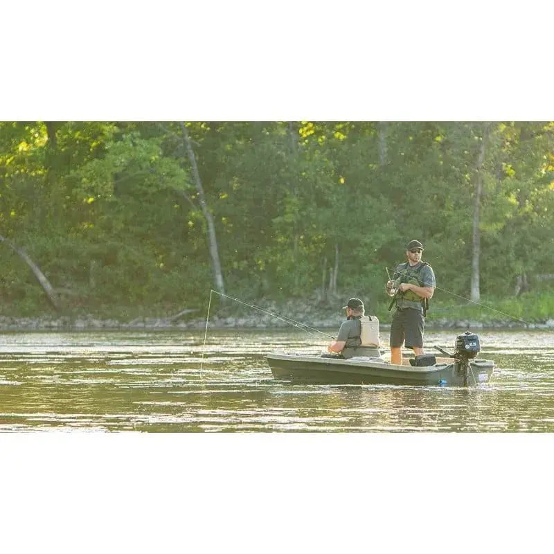 Pelican Intruder 12 Foot Jon Boat – Lightweight Aluminum Fishing Craft