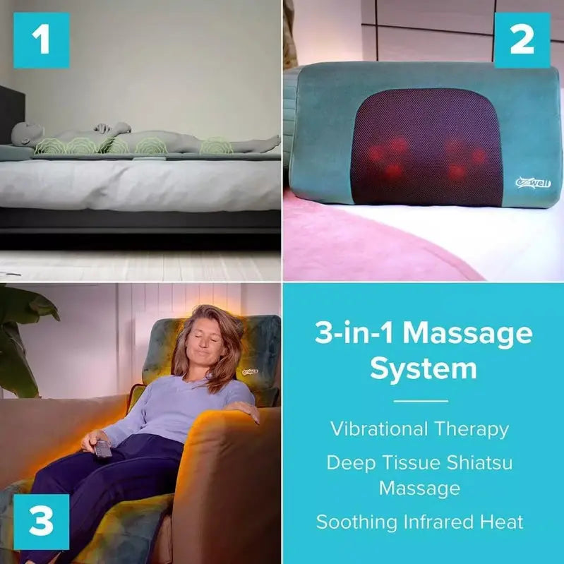 Remedy Advanced Full-Body Massage System – Dual-Mode Therapeutic Relief