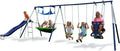Metal Playground Slide Combo Set – Standalone or Add-On Slide Unit