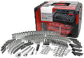 Professional 450-Piece Mechanics Tool Kit with Ratchet Sockets and Hand Wrenches