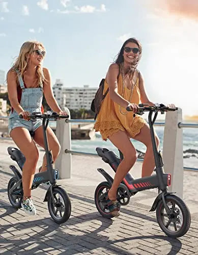 Sailnovo 14″ Folding Electric Bike – Lightweight E-Bike for Adults & Teens with Integrated Lithium Battery