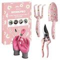 WORKPRO 4-Piece Aluminum Garden Tool Kit – Lightweight & Rust-Resistant Design