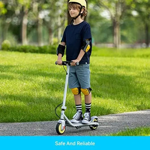 Segway Ninebot C2 Pro eKickScooter – Electric Scooter for Kids 6-14, Adjustable Handlebar, 132 lbs, UL-2272 Certified, Cruise Mode