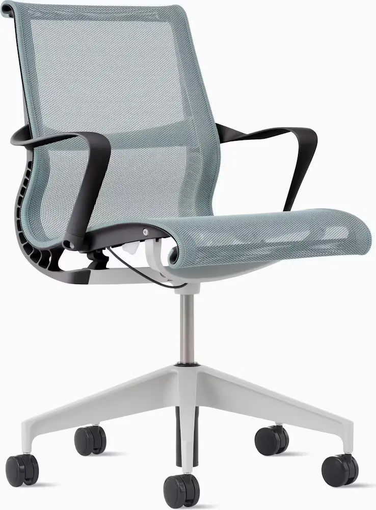 Setu Chair with Armrests – Flexible Kinetic Support & Four-Way Adjustable Arms