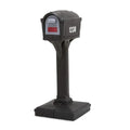 Simplay3 Dig Free Easy Up Classic Mailbox – Black Plastic, No-Dig Installation